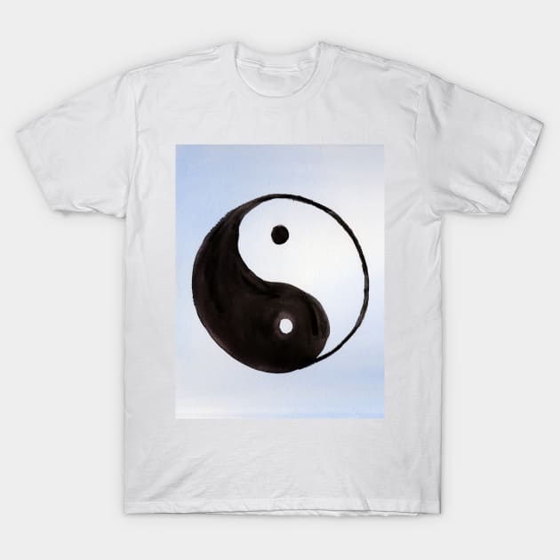 Yin and Yang T-Shirt by lindaursin